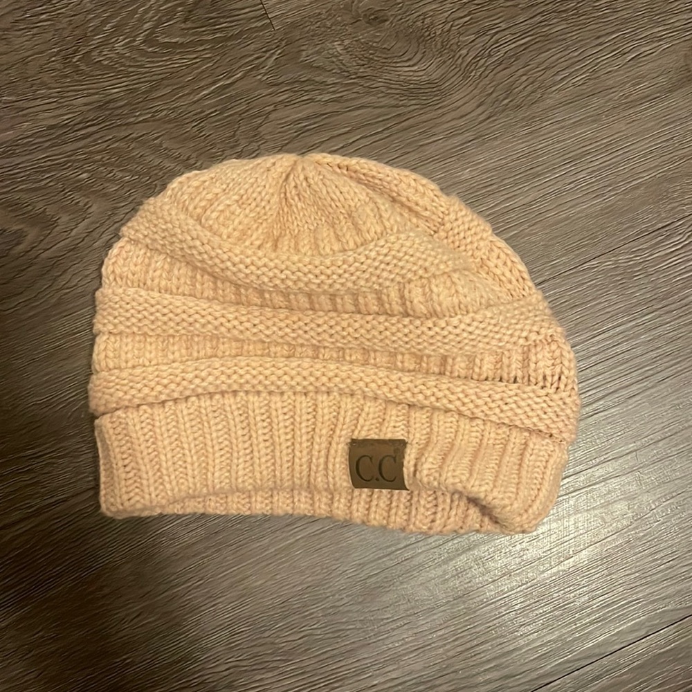 Blush beanie
